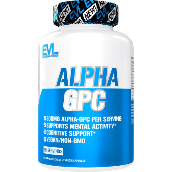 EVLUTION NUTRITION Alpha GPC (Capsules) by EVL