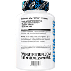 EVLUTION NUTRITION Alpha GPC (Capsules) by EVL