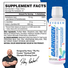 Evogen Carnigen Premium Liquid Carnitine