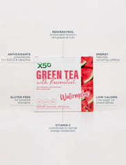 X50 Green Tea + Resveratrol 60 Servings