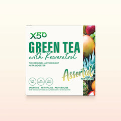 X50 Green Tea + Resveratrol 60 Servings