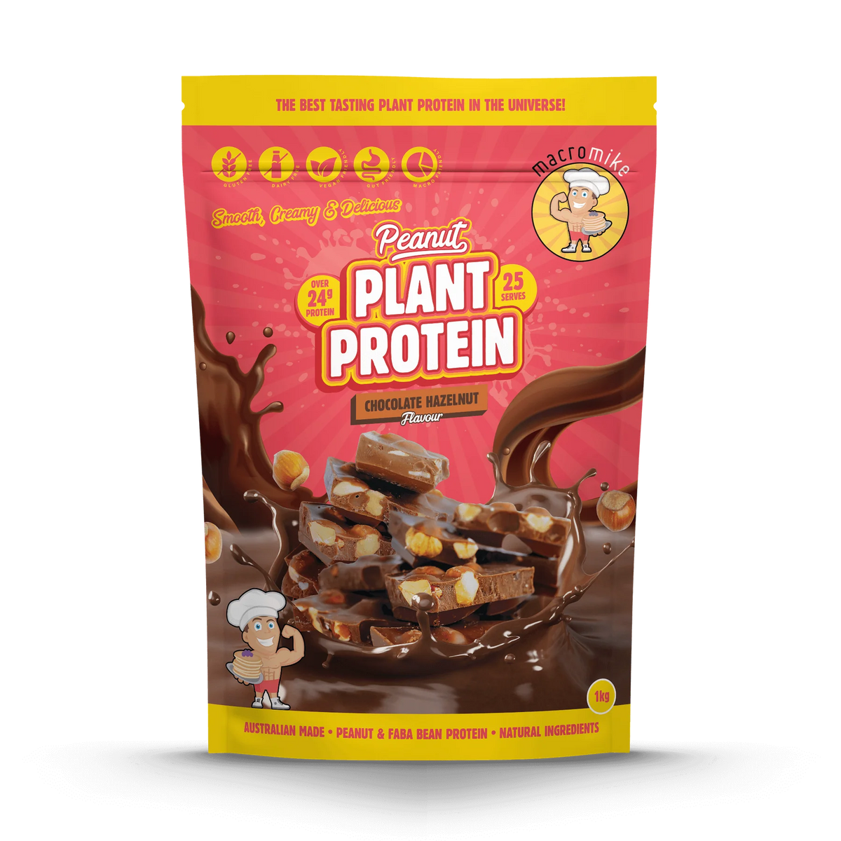 PEANUT PLANT PROTTEIN BY MACRO MIKE (VEGAN PROTEIN)