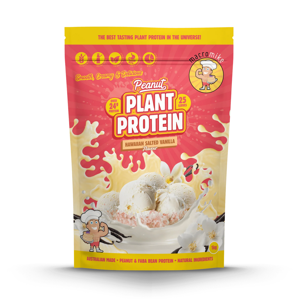 PEANUT PLANT PROTTEIN BY MACRO MIKE (VEGAN PROTEIN)