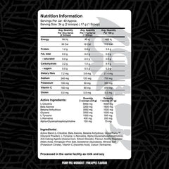 Gorilla X Labs Ultimate Pump Pre-Workout 680g